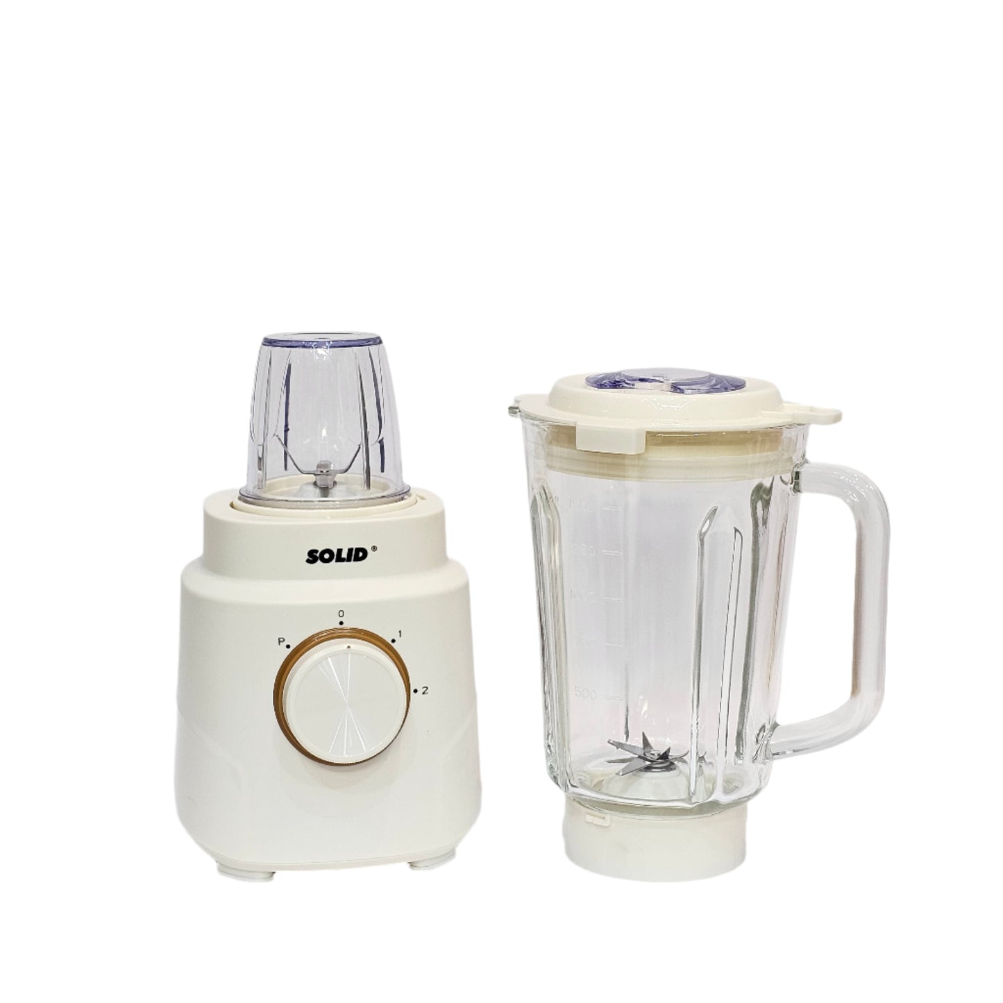 Blender Pelumat SOLID 2 IN 1 BLUEBERRY