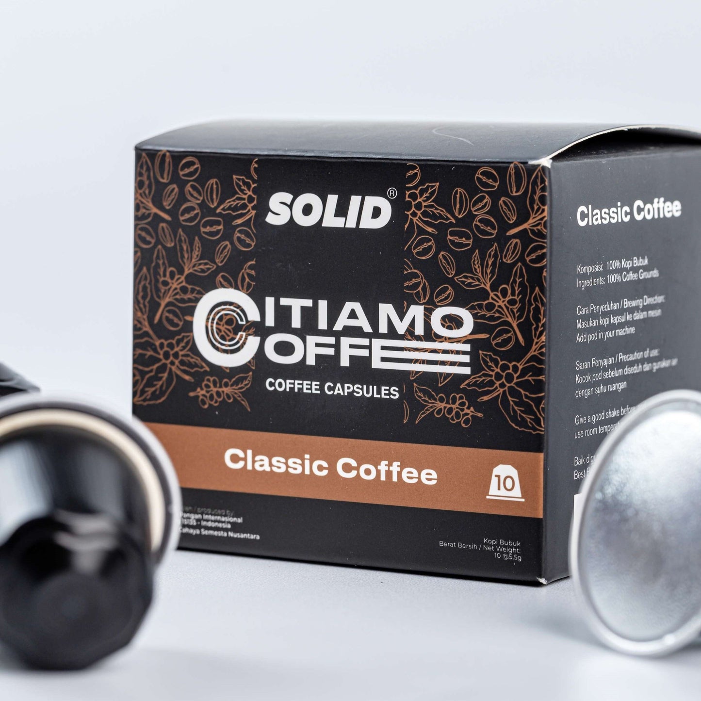 SOLID Kopi Kapsul Citiamo Classic Coffee