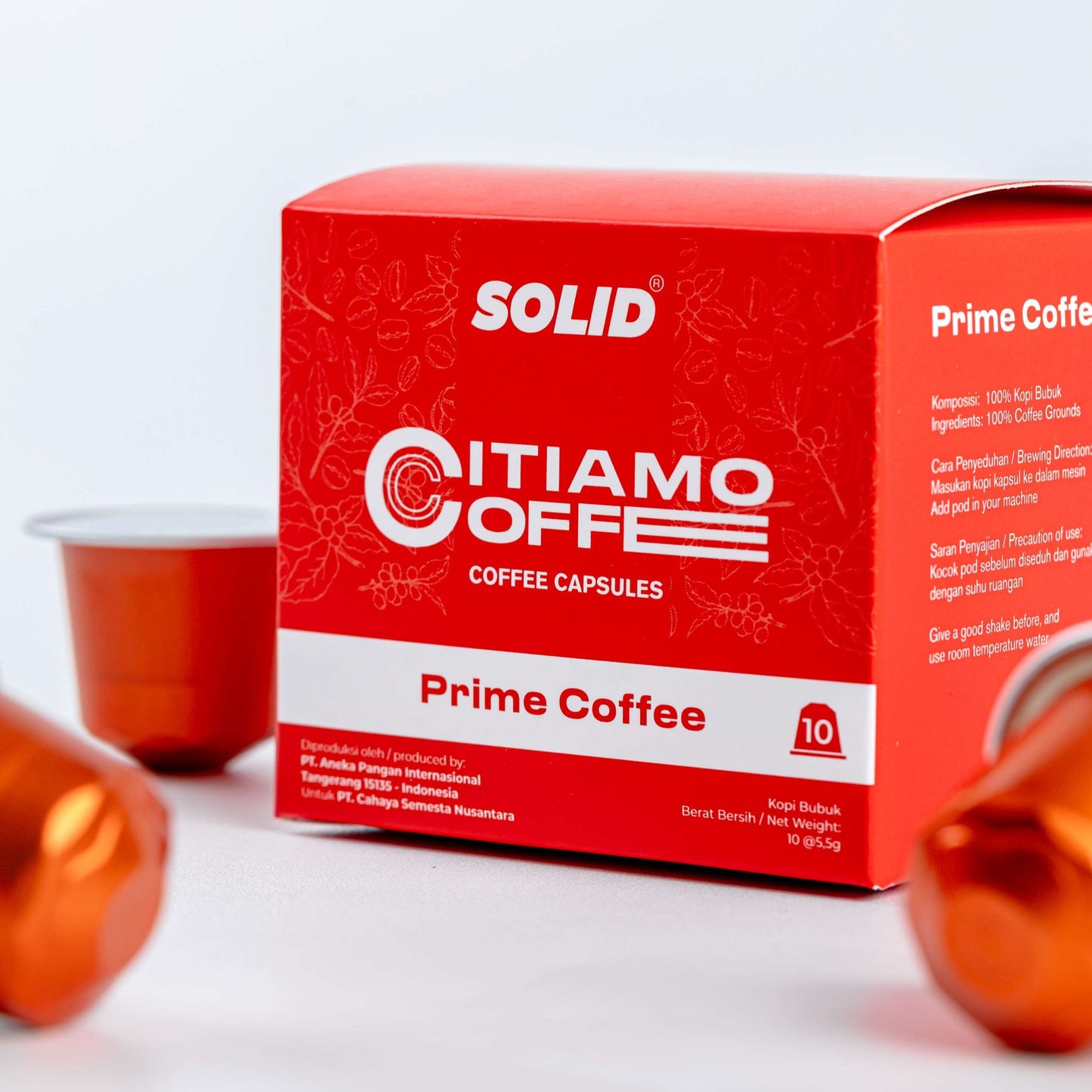 SOLID Kopi Kapsul Citiamo Prime Coffee