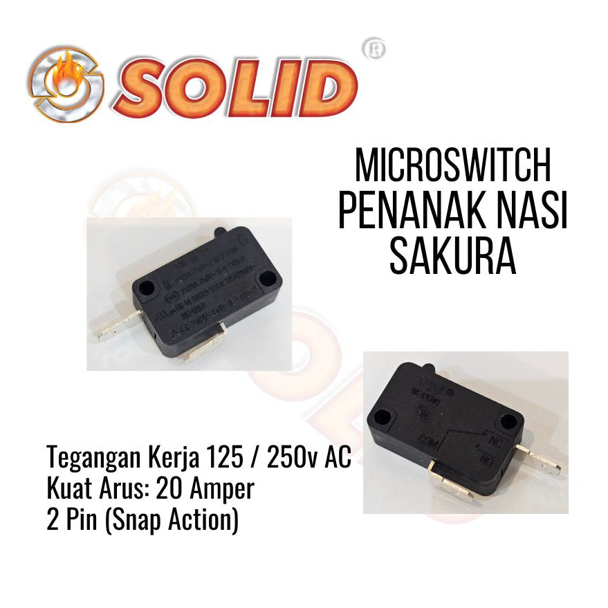 Microswitch Penanak Nasi Rice Cooker Solid SAKURA