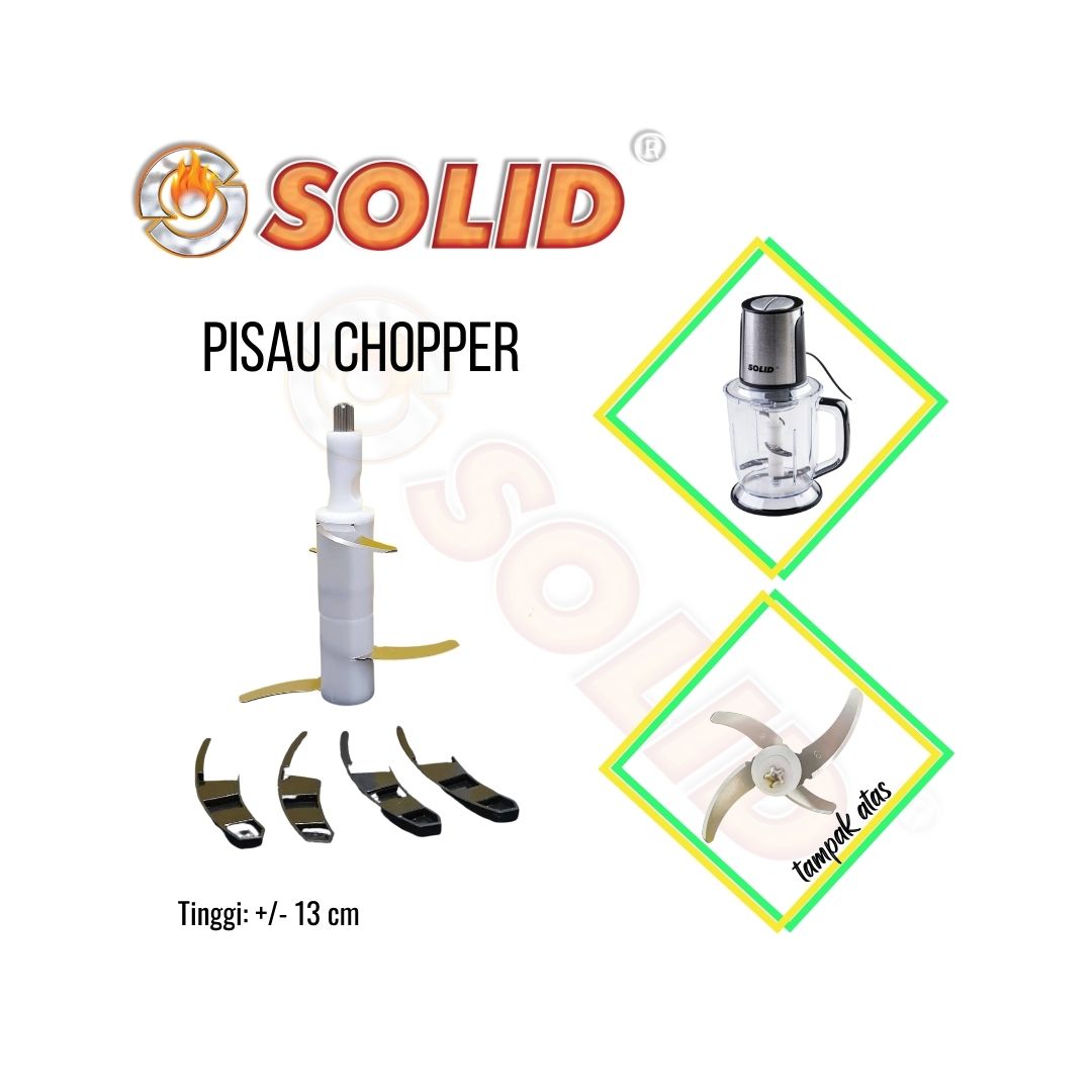 Pisau Chopper SOLID SL-CP 150-LB